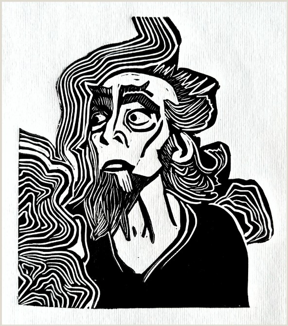 Fausto, Linograbado