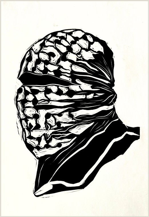 Pueblo II, Linograbado
